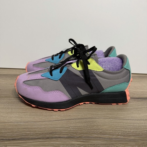 New Balance Other - New Balance 327 Miami Nights Shoes Mens Size 5 W 7.5 Multicolor Colorful Lace Up